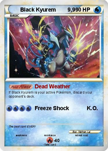 Pokemon Black Kyurem        9,9