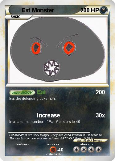 Pokemon Eat Monster