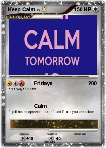 Pokemon Keep Calm