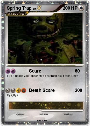 Pokemon Spring Trap