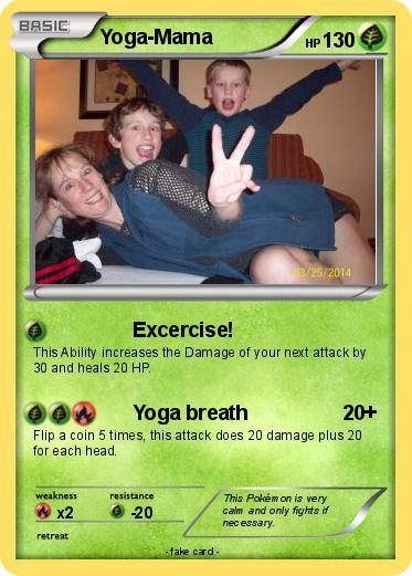 Pokemon Yoga-Mama