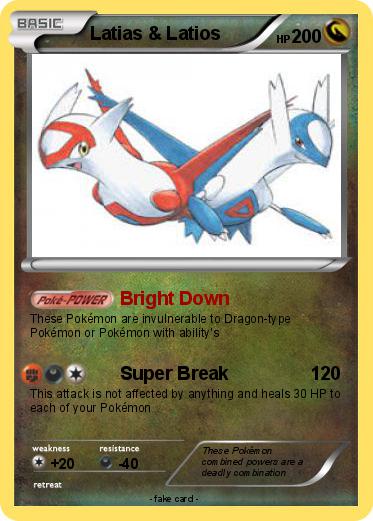 Pokemon Latias & Latios