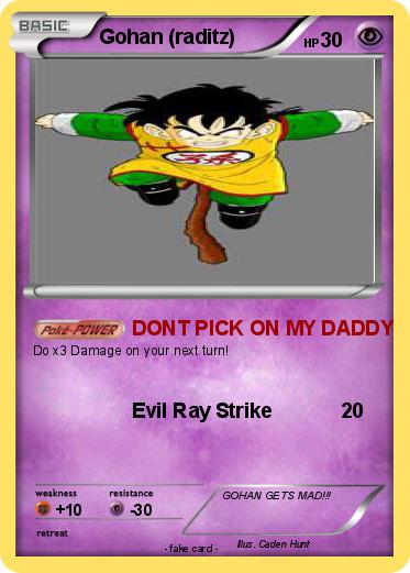Pokemon Gohan (raditz)