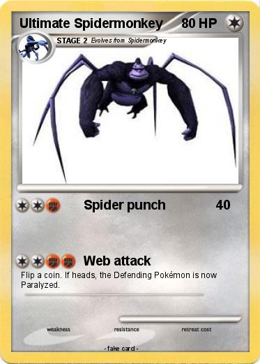 Pokemon Ultimate Spidermonkey