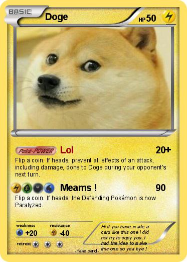 Pokemon Doge