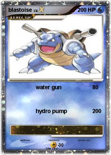 Pokemon blastoise