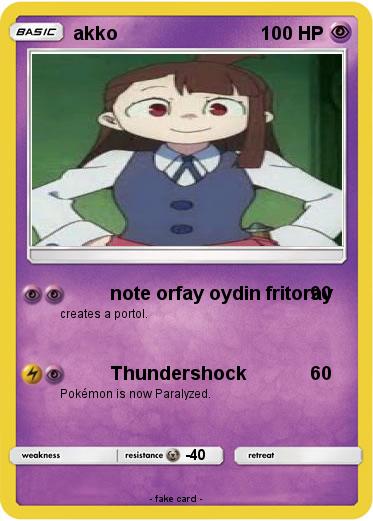 Pokemon akko