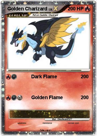 Pokemon Golden Charizard