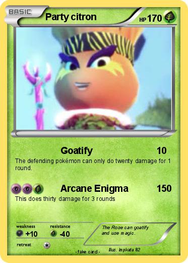 Pokemon Party citron