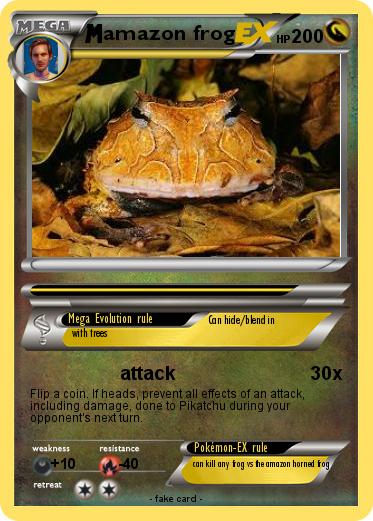 Pokemon amazon frog