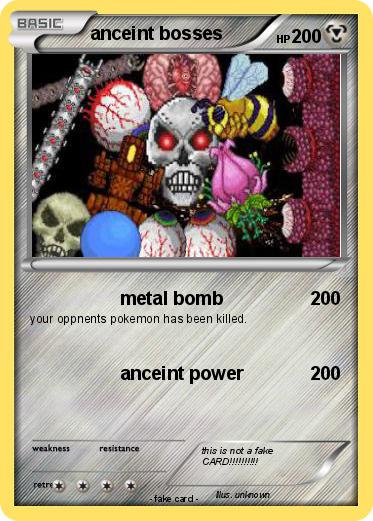 Pokemon anceint bosses
