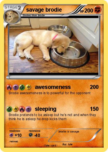 Pokemon savage brodie