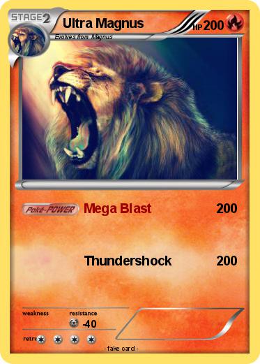 Pokemon Ultra Magnus