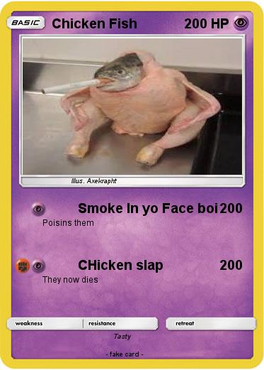 Pokemon Chicken Fish