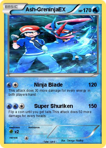 Pokemon Ash-GreninjaEX