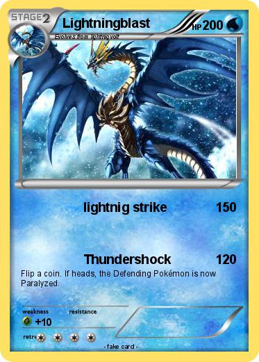 Pokemon Lightningblast