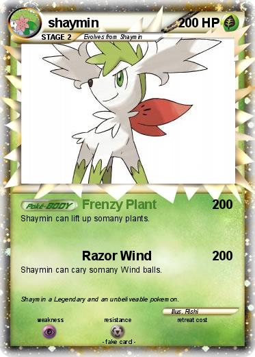 Pokemon shaymin