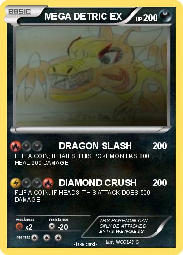 Pokemon MEGA DETRIC EX