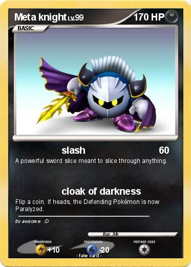 Pokemon Meta knight