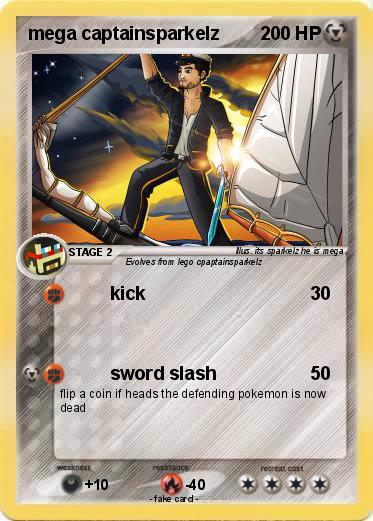 Pokemon mega captainsparkelz
