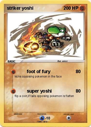 Pokemon striker yoshi