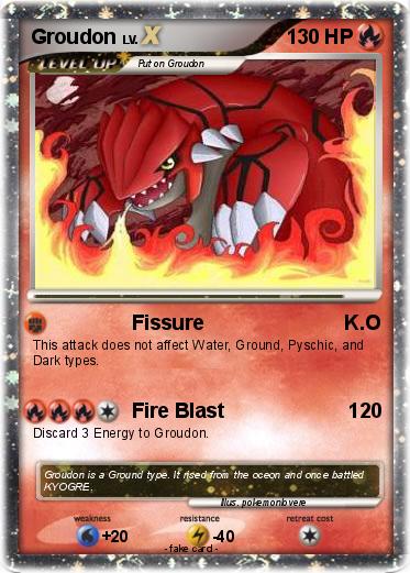 Pokemon Groudon