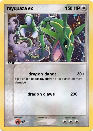 Pokemon rayquaza ex