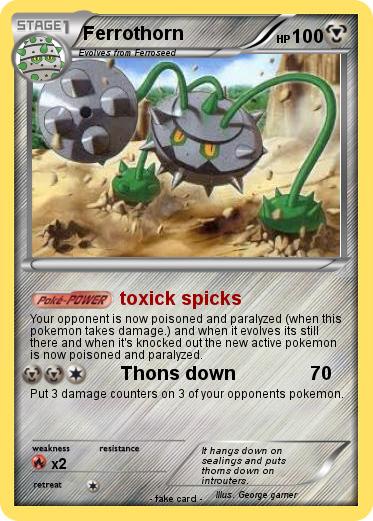 Pokemon Ferrothorn