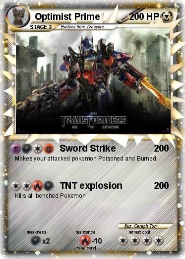 Pokemon Optimist Prime