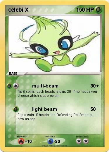 Pokemon celebi X