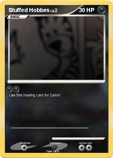 Pokemon Stuffed Hobbes