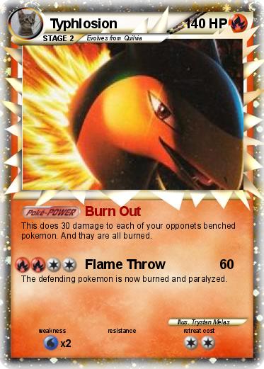 Pokemon Typhlosion