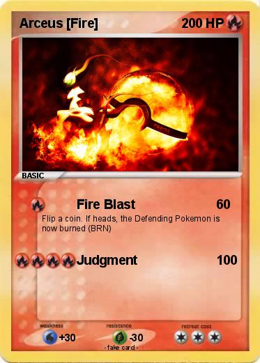 Pokemon Arceus [Fire]