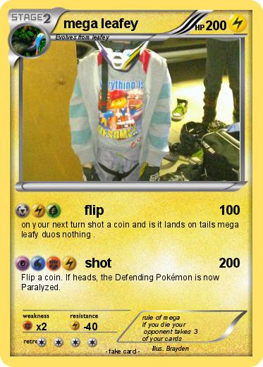 Pokemon mega leafey