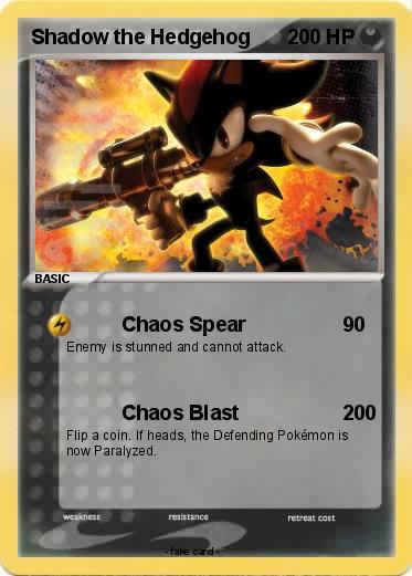 Pokemon Shadow the Hedgehog
