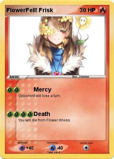 Pokemon FlowerFell! Frisk