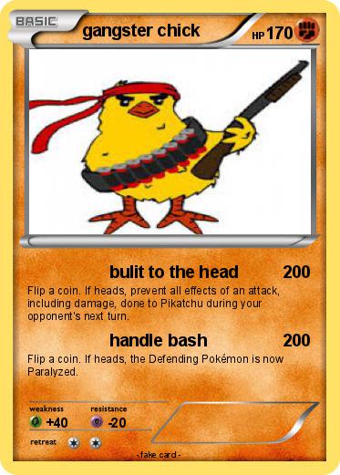 Pokemon gangster chick