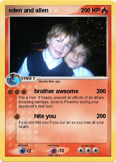 Pokemon eden and allen