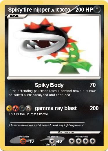 Pokemon Spiky fire nipper