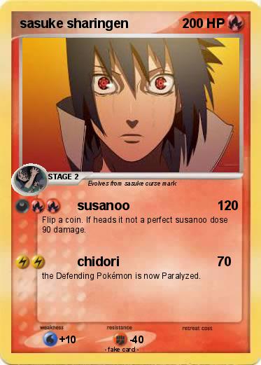 Pokemon sasuke sharingen