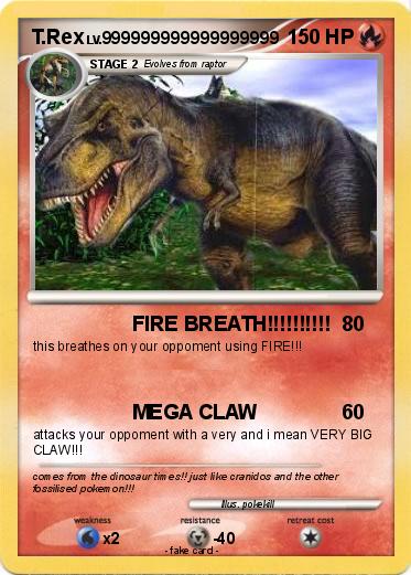 Pokemon T.Rex
