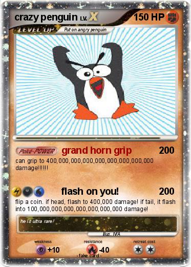 Pokemon crazy penguin