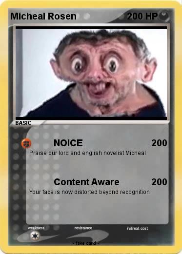 Pokemon Micheal Rosen