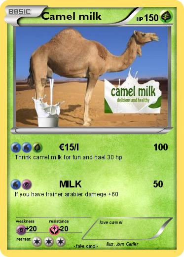 Pokemon Camel milk