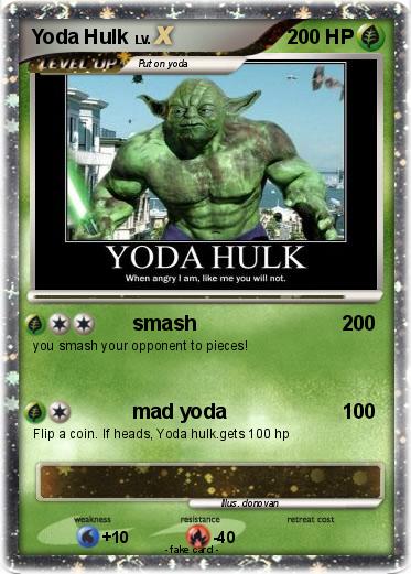 Pokemon Yoda Hulk