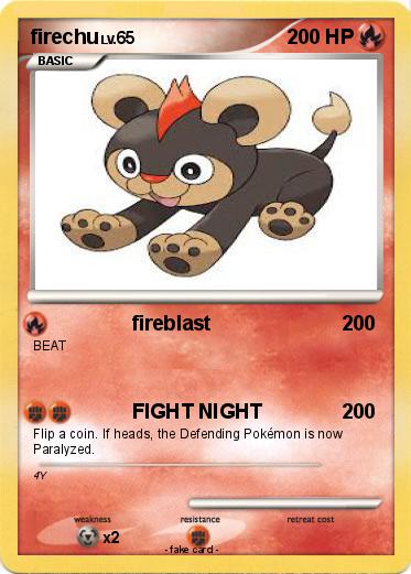 Pokemon firechu