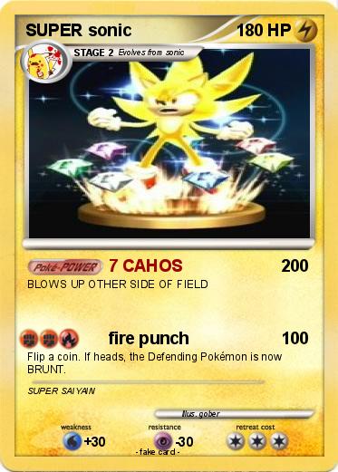 Pokemon SUPER sonic
