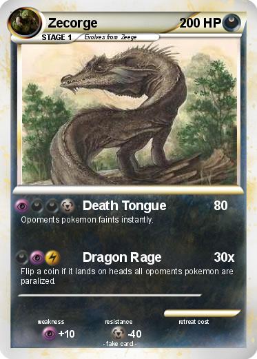 Pokemon Zecorge
