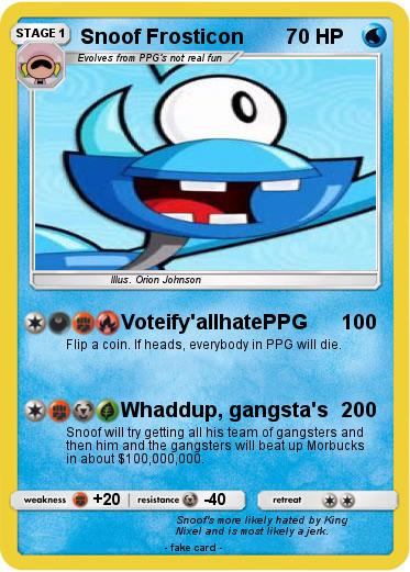 Pokemon Snoof Frosticon