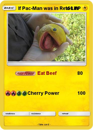 Pokemon If Pac-Man was in Real Life